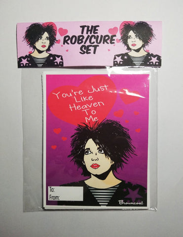 The Rob/Cure Valentines Cards
