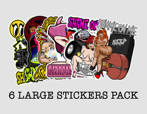 Shame On Me Sticker Pack